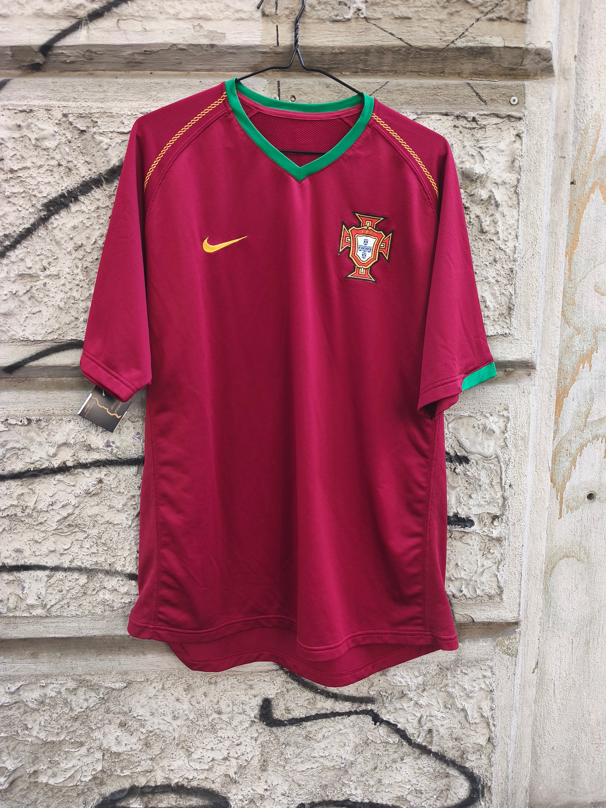 Maglia calcio vintage del 2006 Portogallo