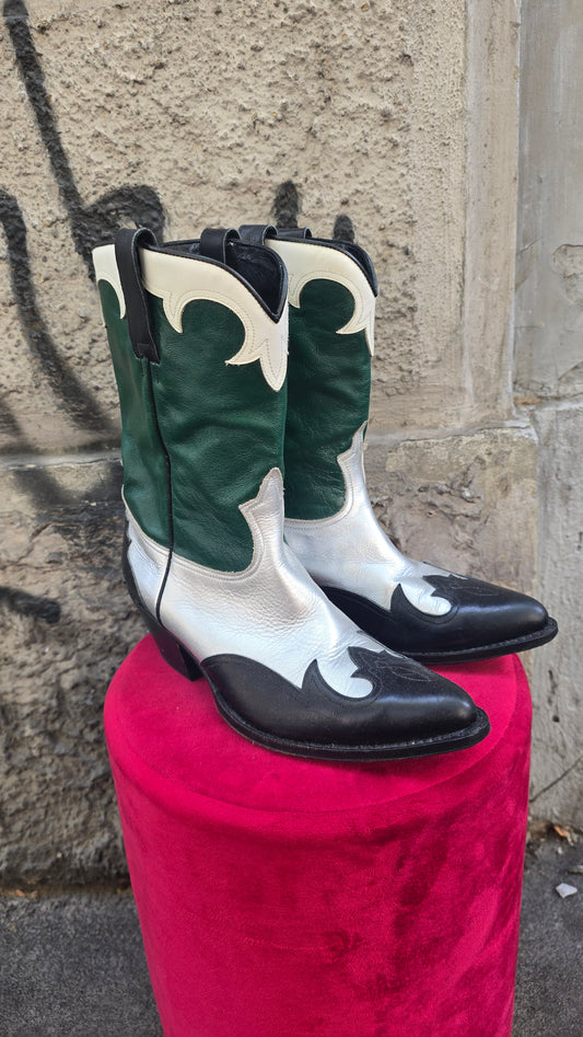 Stivale vintage texano Sendra nr 39