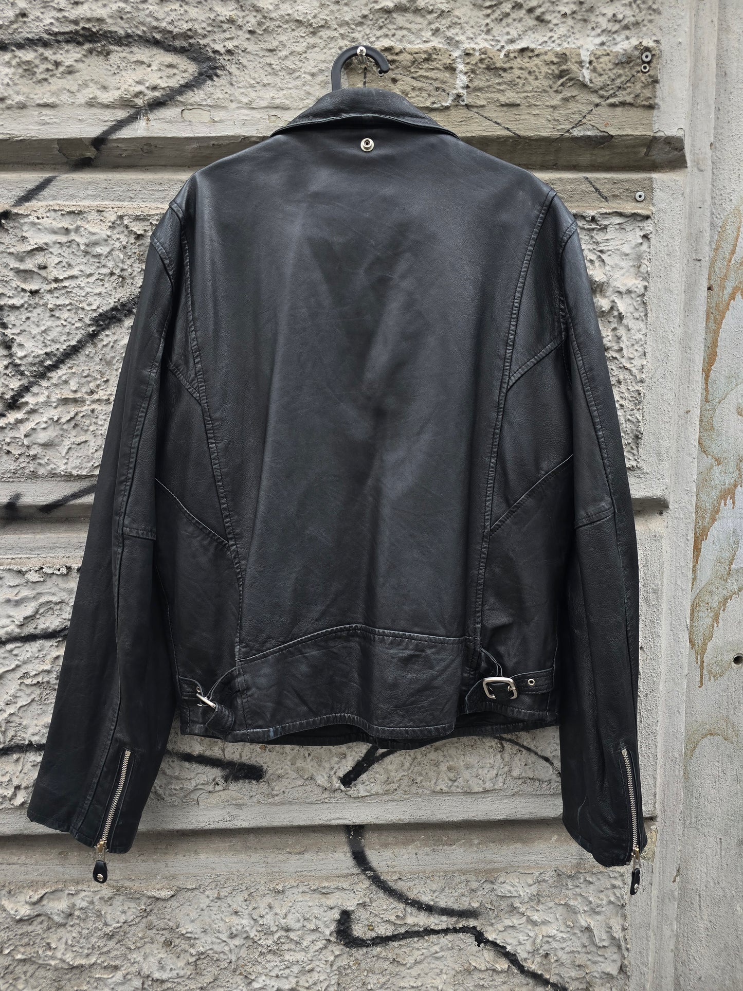Chiodo vintage Schott in vera pelle