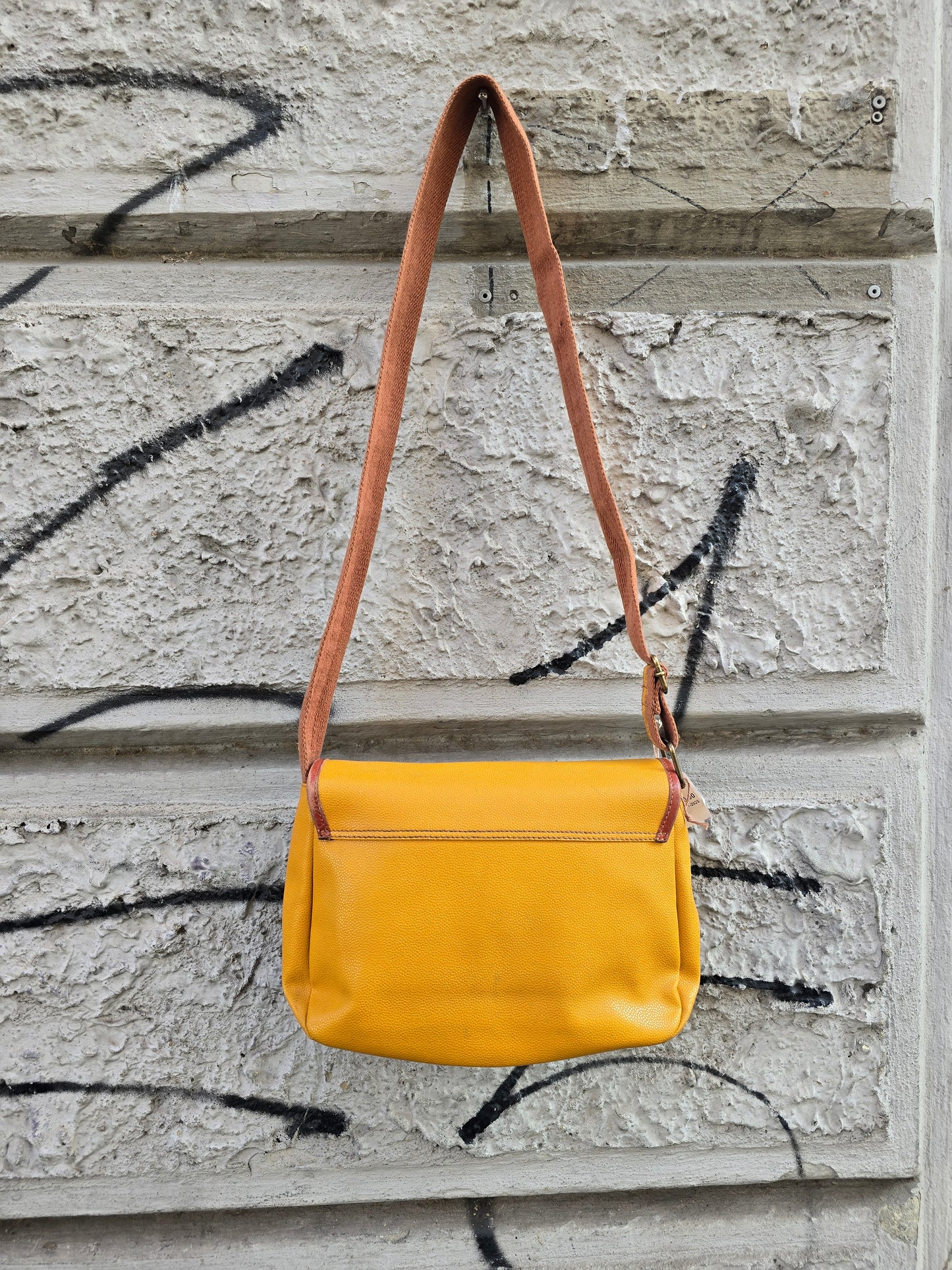 Borsa vintage in vera pelle Fendissime