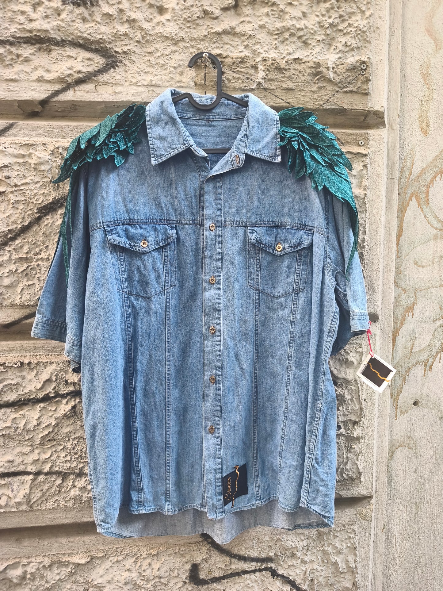 Camicia jeans vintage custom