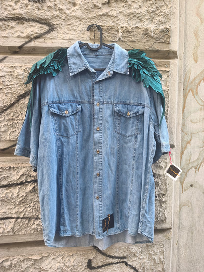 Camicia jeans vintage custom