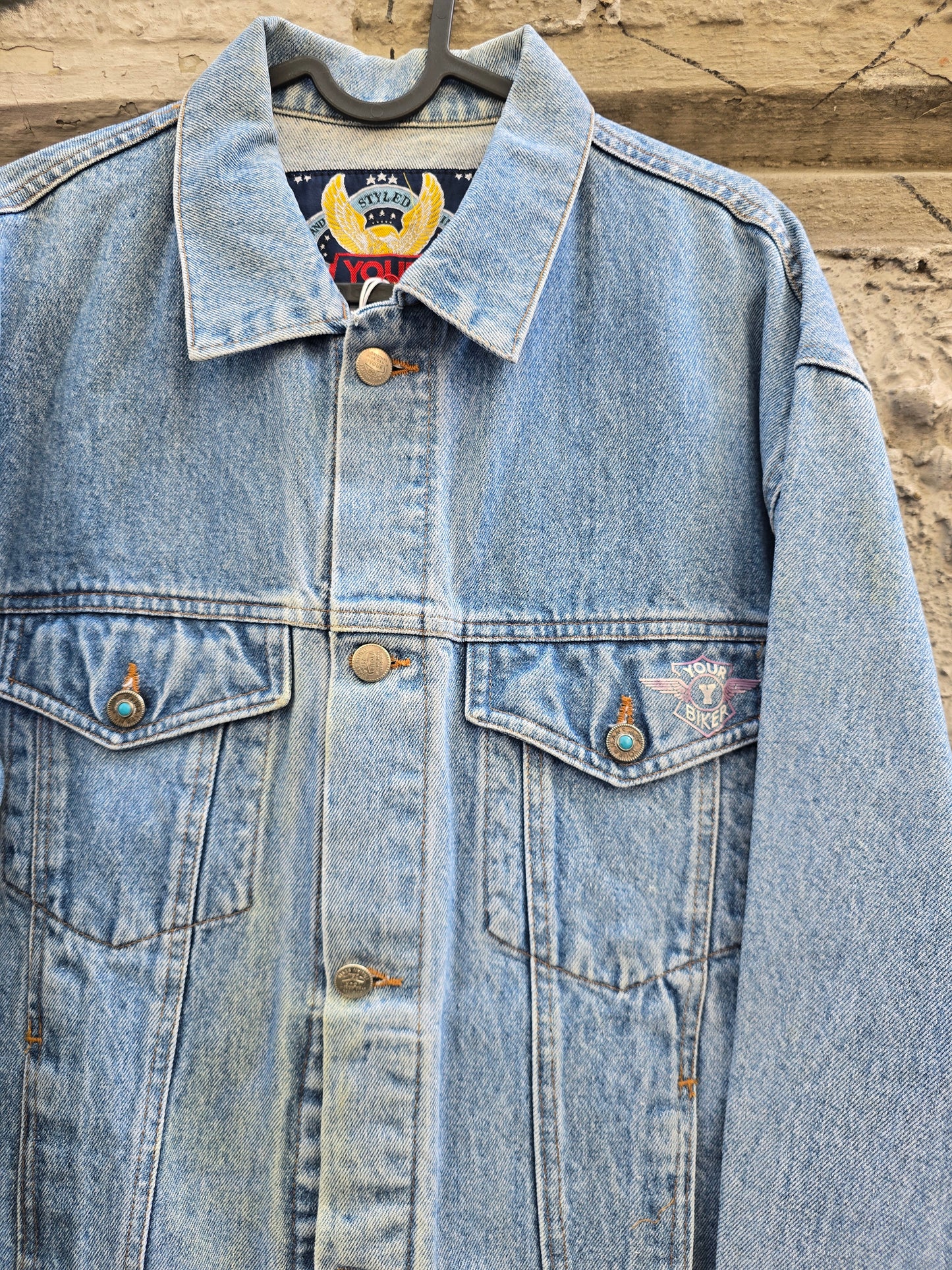 Giacca in denim vintage Your Biker
