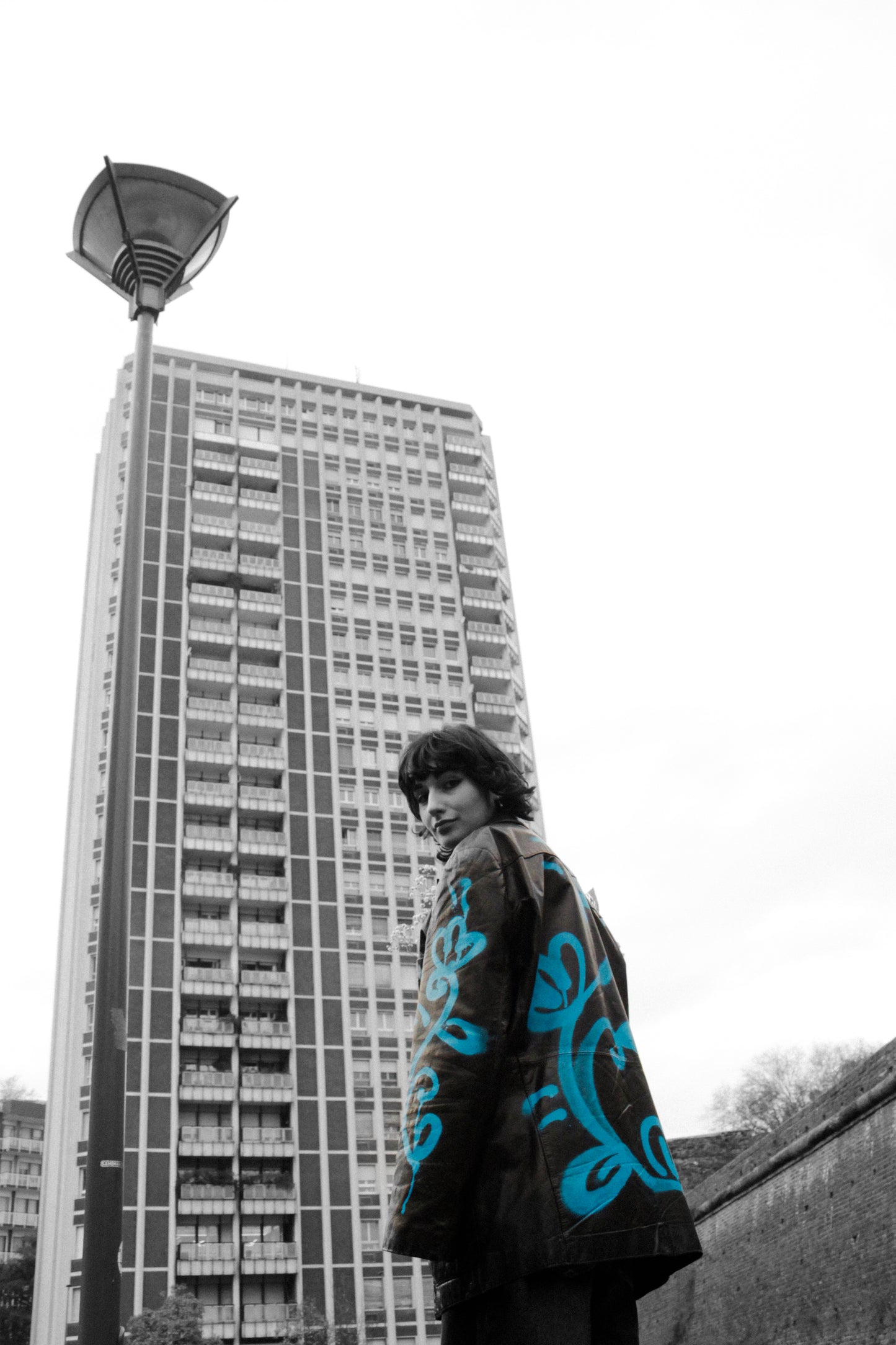 Giacca in vera pelle vintage custom