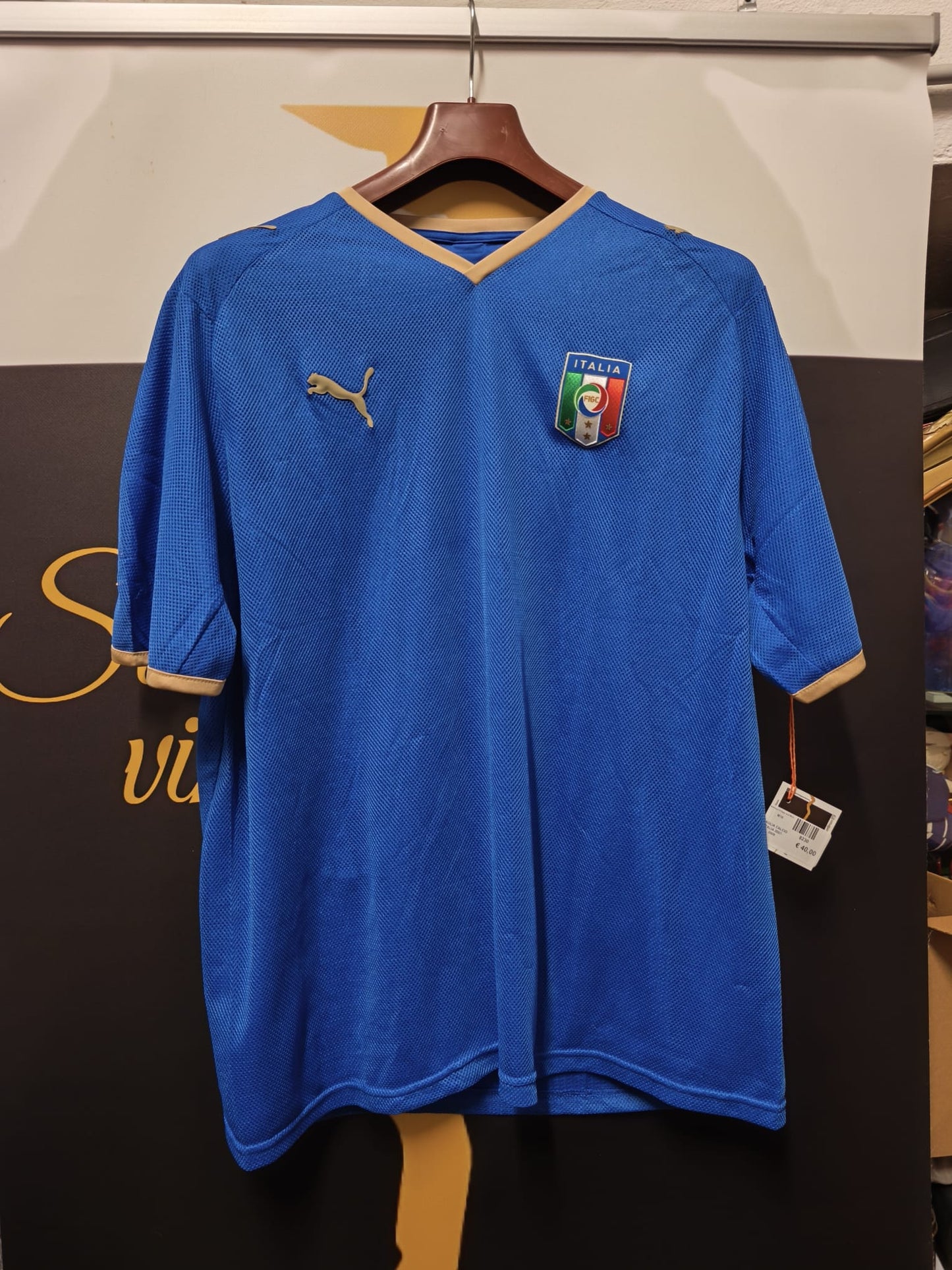 Maglia calcio vintage Italia 2007/2009