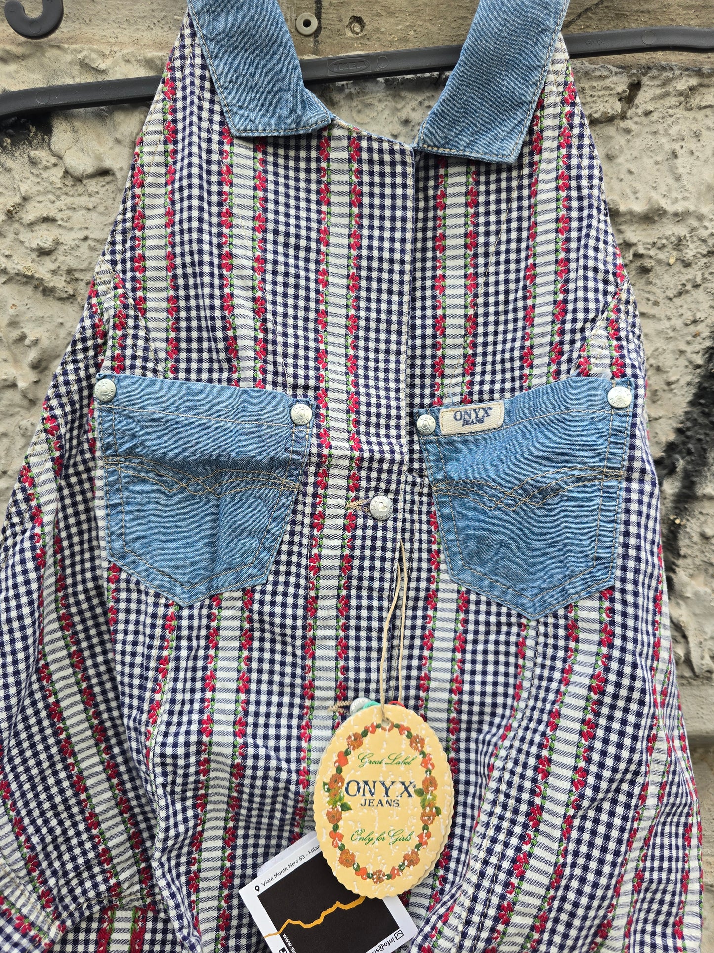 Top vintage Onyx in cotone