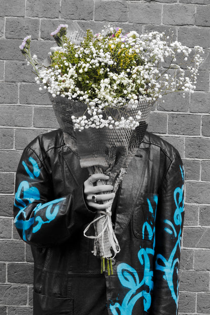 Giacca in vera pelle vintage custom