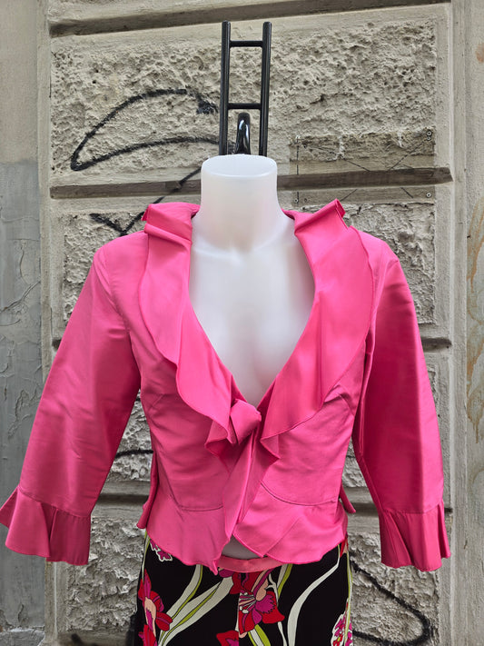Camicia fuxia vintage