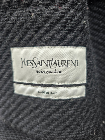 Cappotto vintage nero YSL