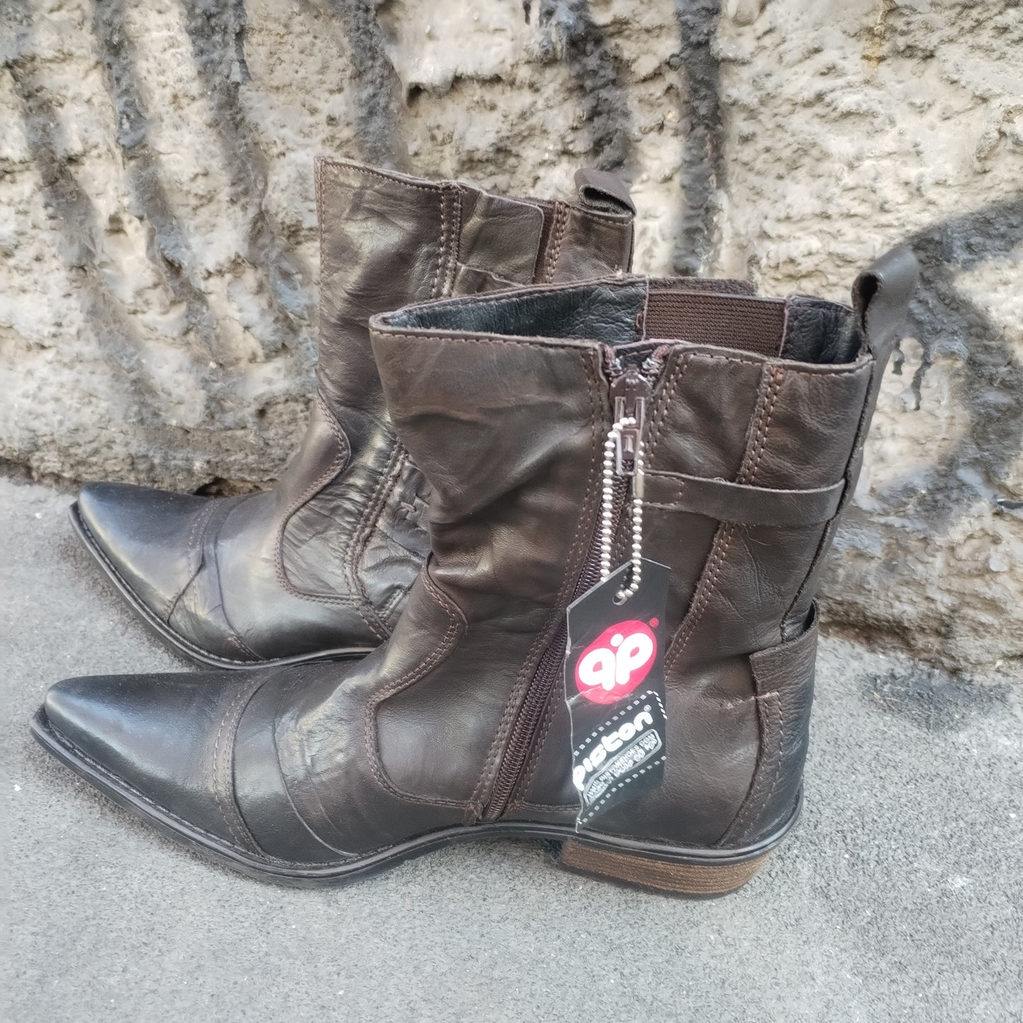 Stivali texani vintage Piston numero 41