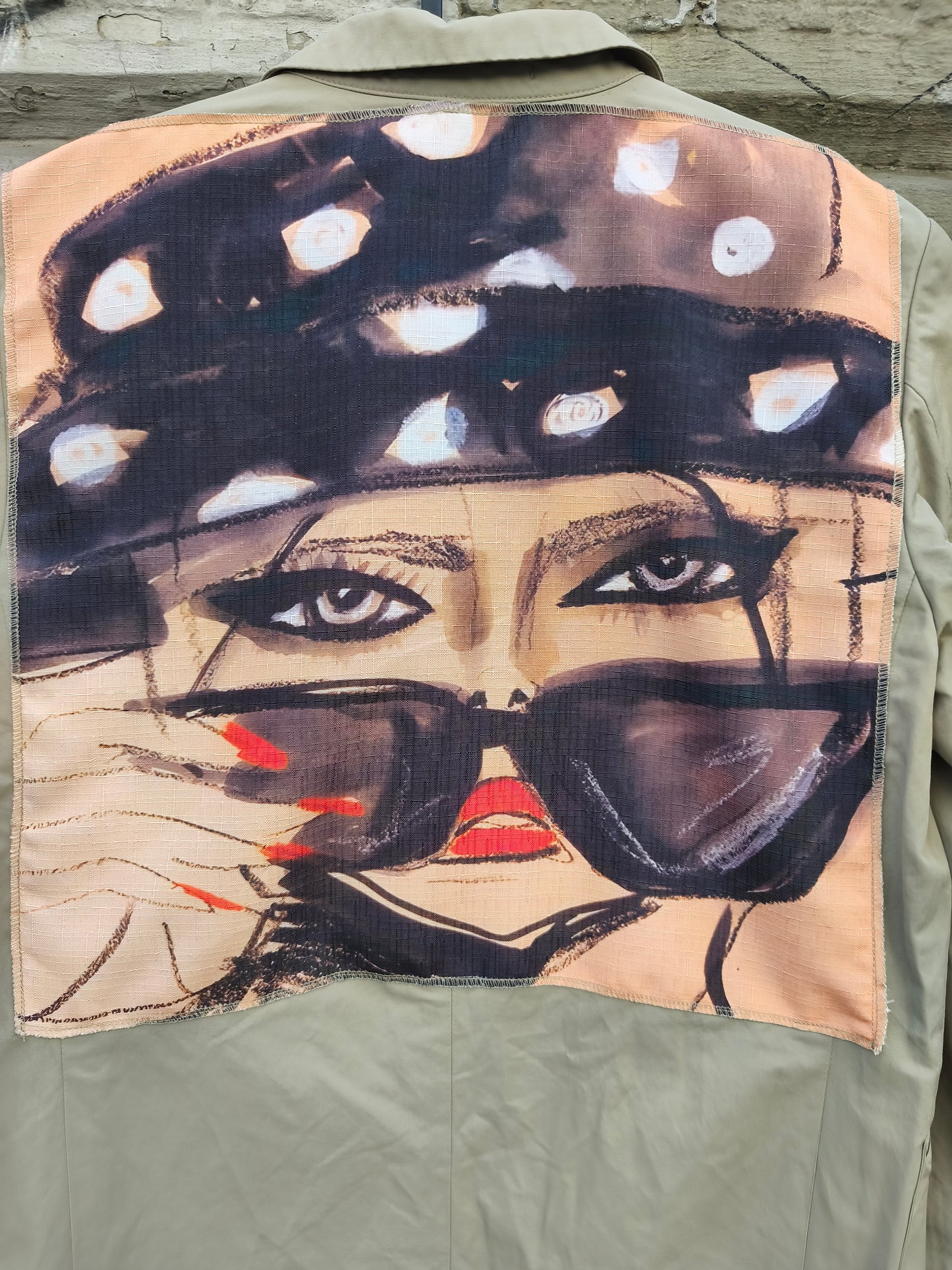 Giacca leggera Allegri vintage beige custom anni '80 by Sismica vintage
