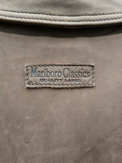 Cappotto vintage in pelle Marlboro Classics