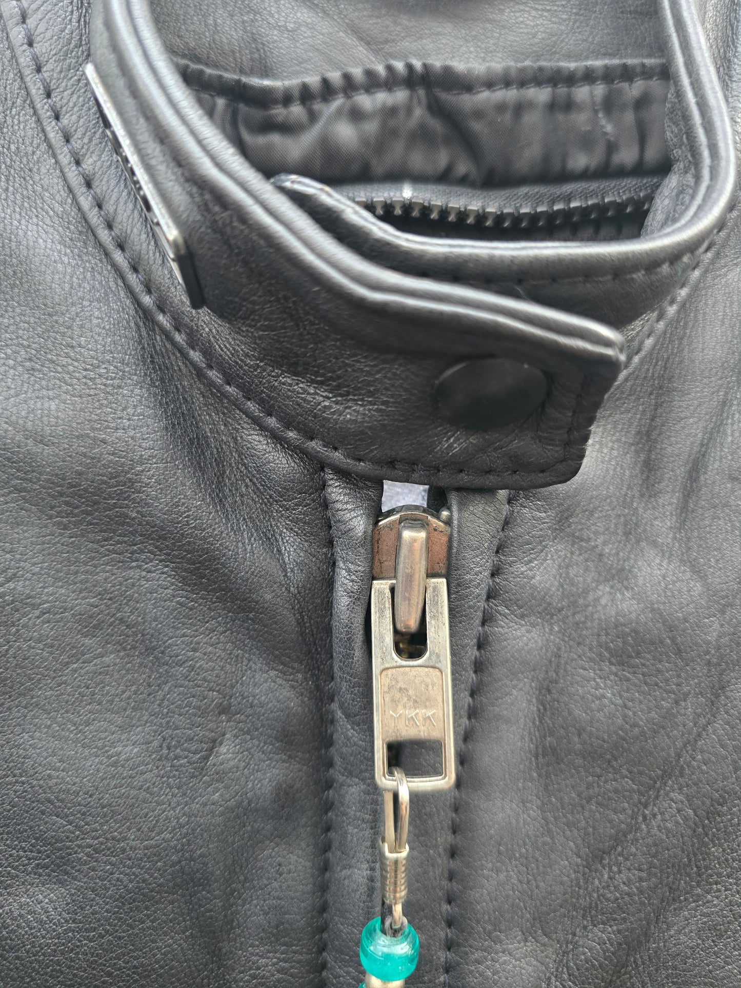 Giacca vintage Harley Davidson in vera pelle modello biker 1980