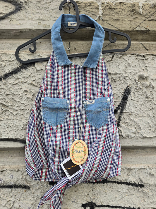 Top vintage Onyx in cotone