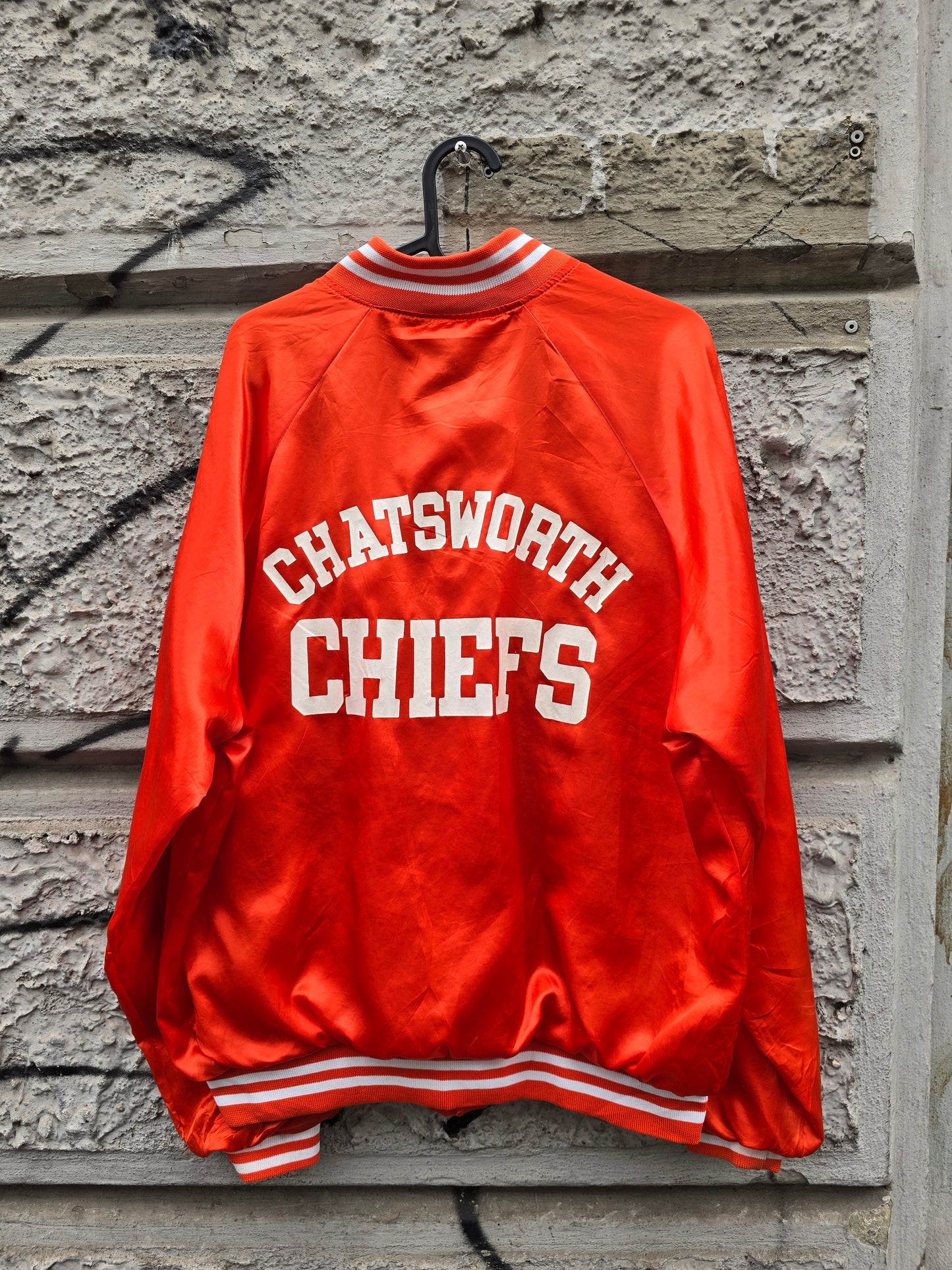 Bomber vintage arancio made in usa