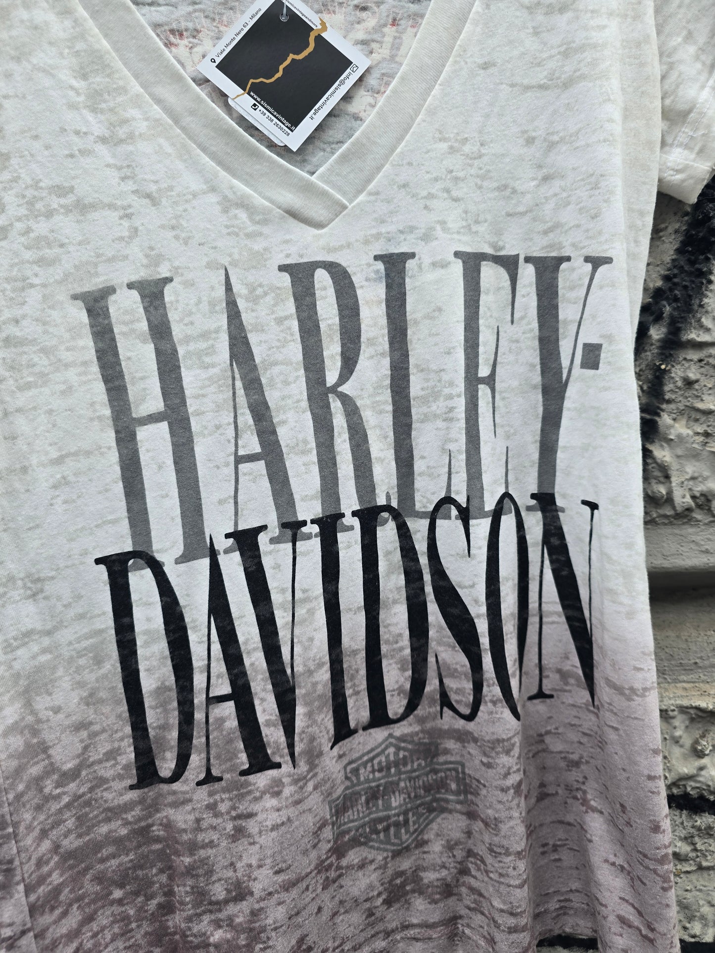 T-shirt vintage Harley Davidson donna