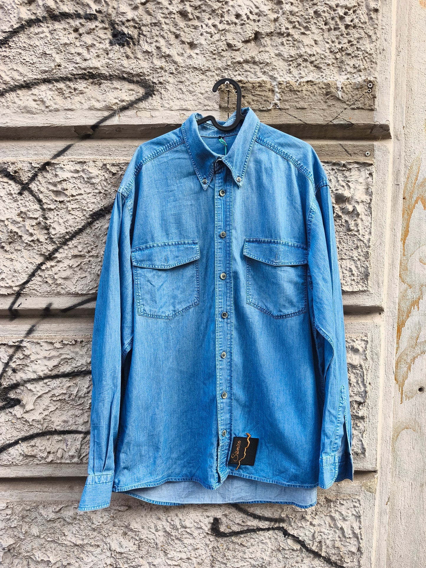 Camicia in denim vintage custom Raffaella