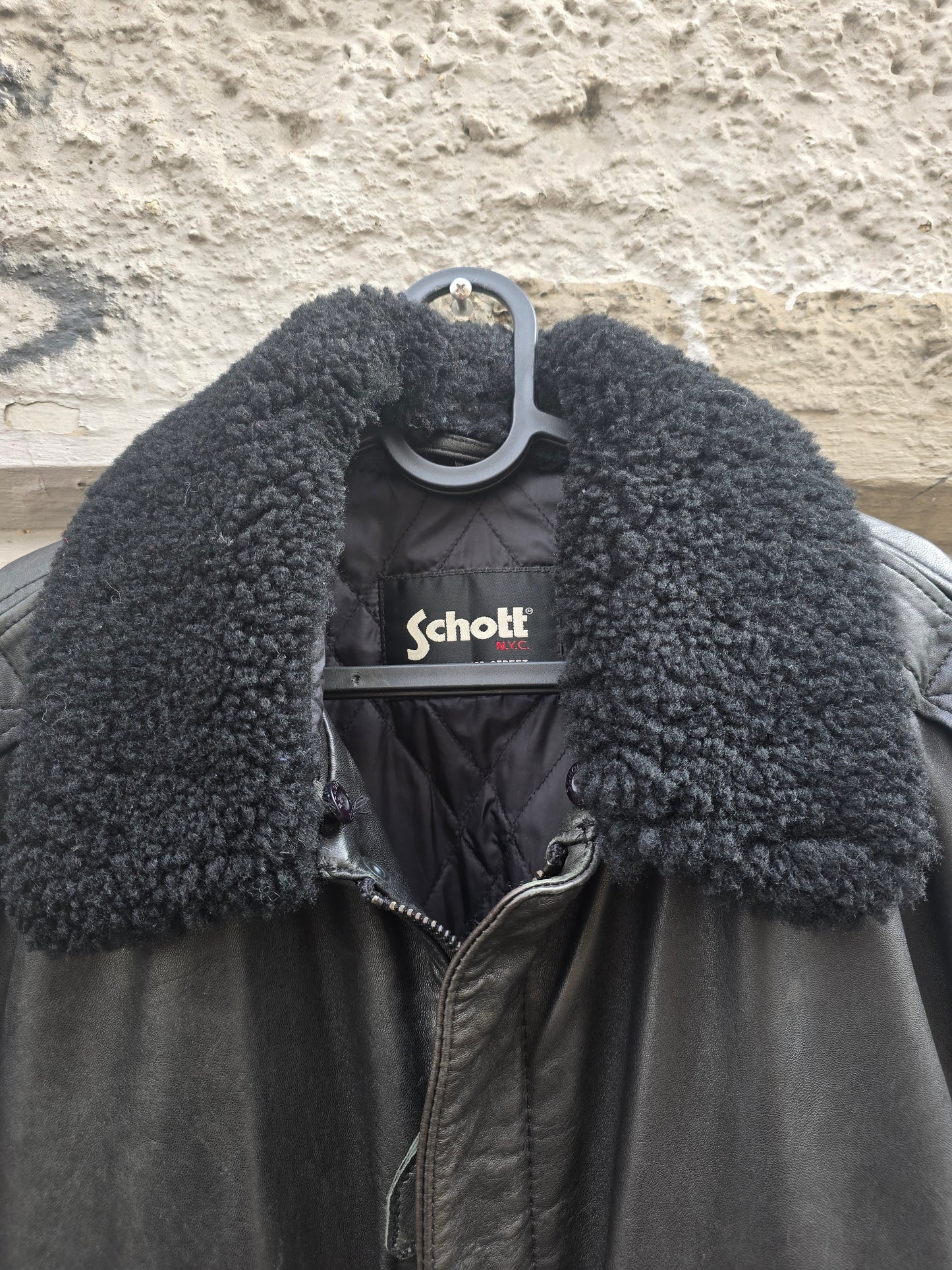 Giacca in pelle Schott vintage