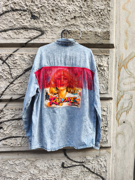 Camicia in denim vintage custom Raffaella
