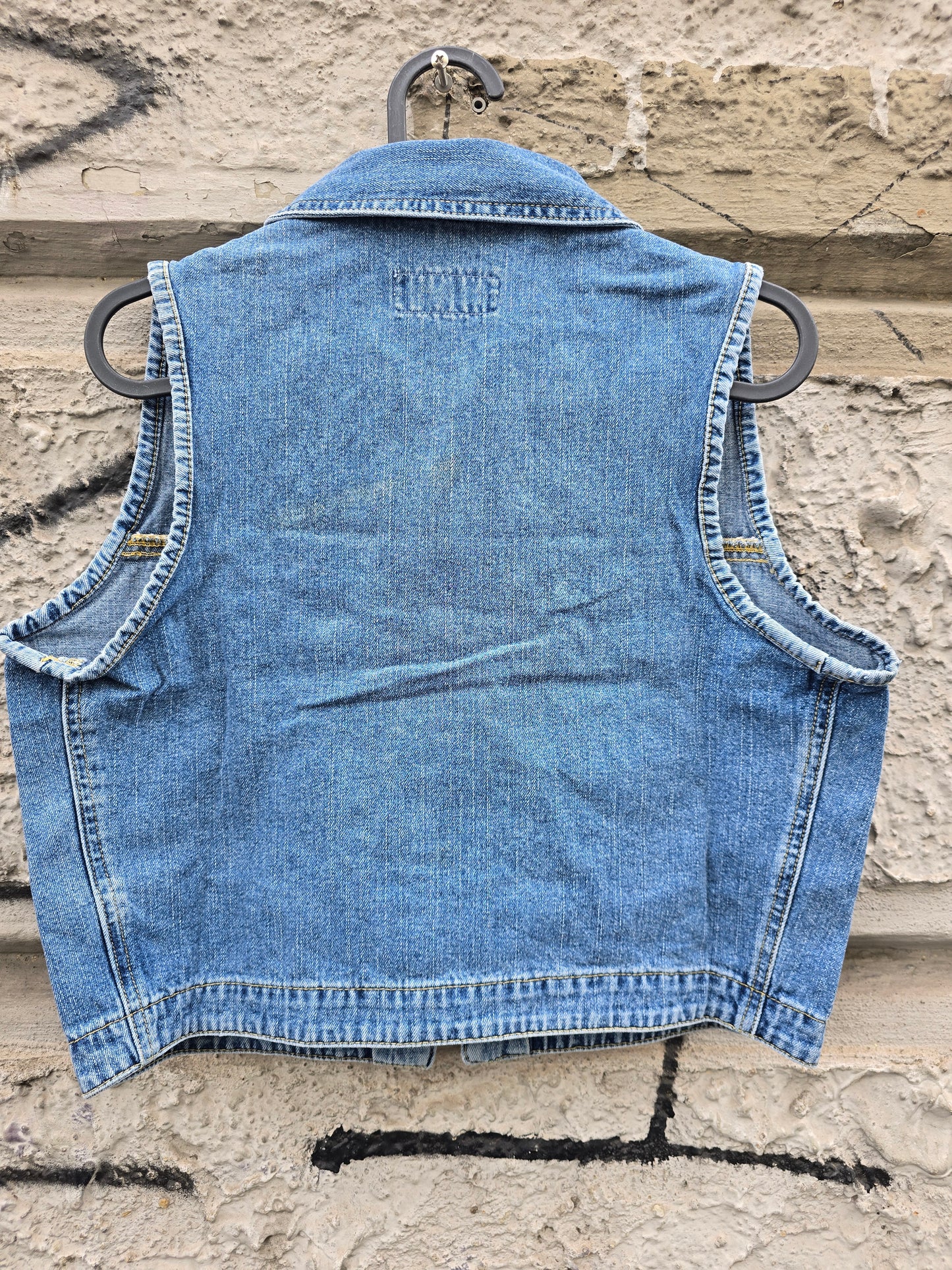 Gilet in denim vintage anni 90 Onyx