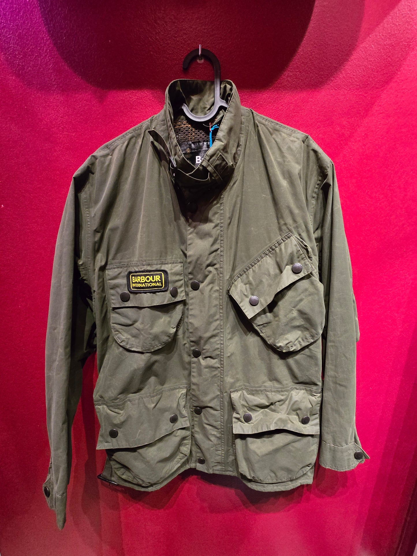 Giacca Barbour vintage Cracked Wash