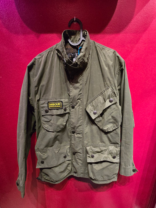 Giacca Barbour vintage Cracked Wash