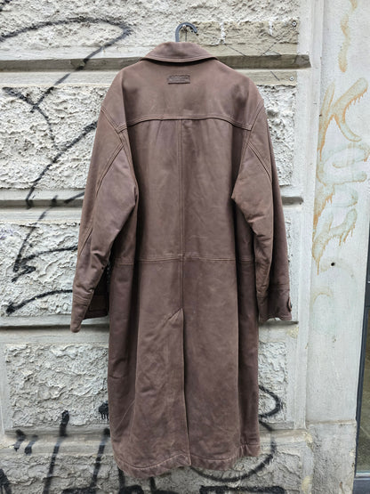 Cappotto vintage in pelle Marlboro Classics