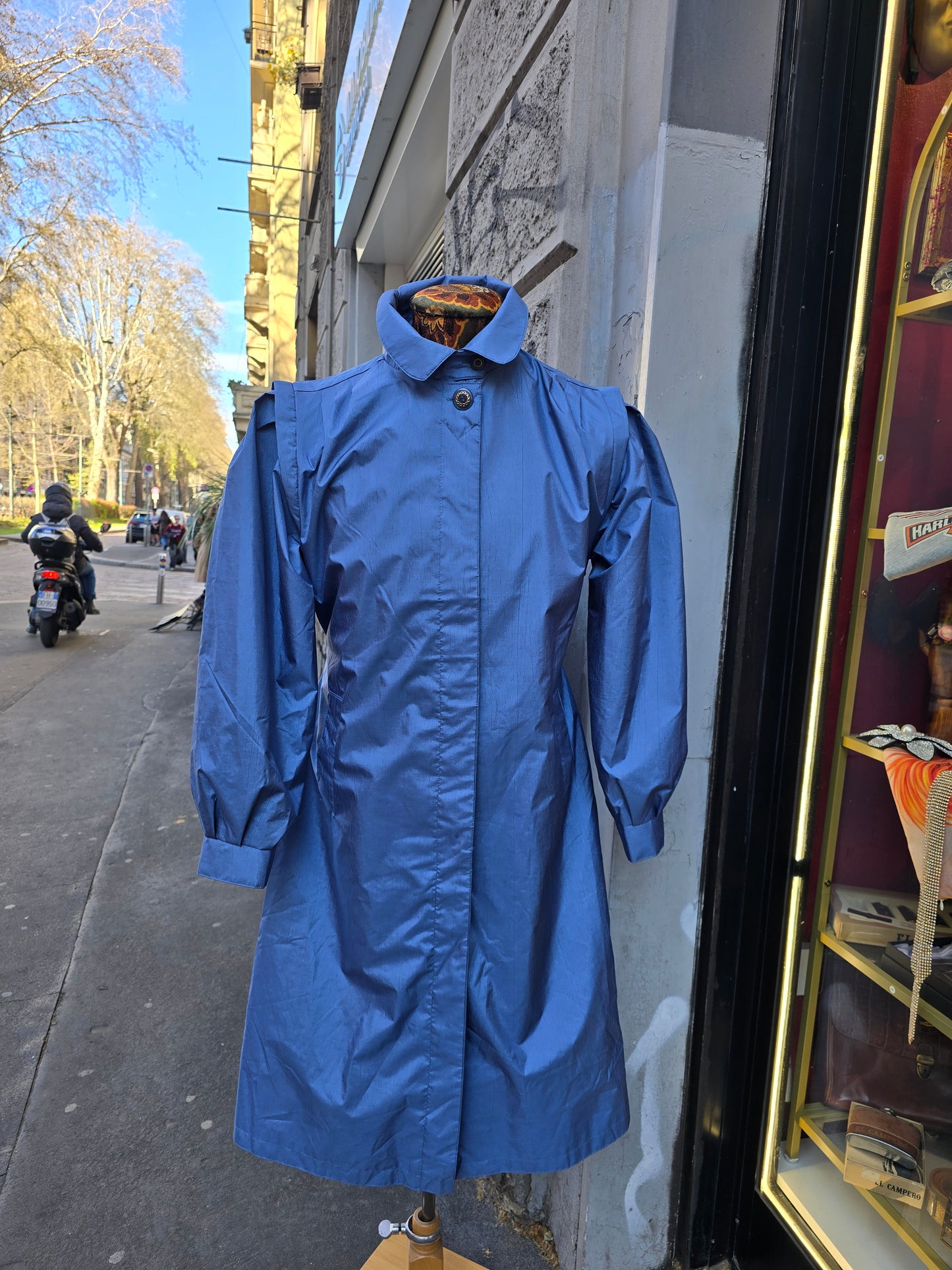 Trench impermeabile vintage made in Paris