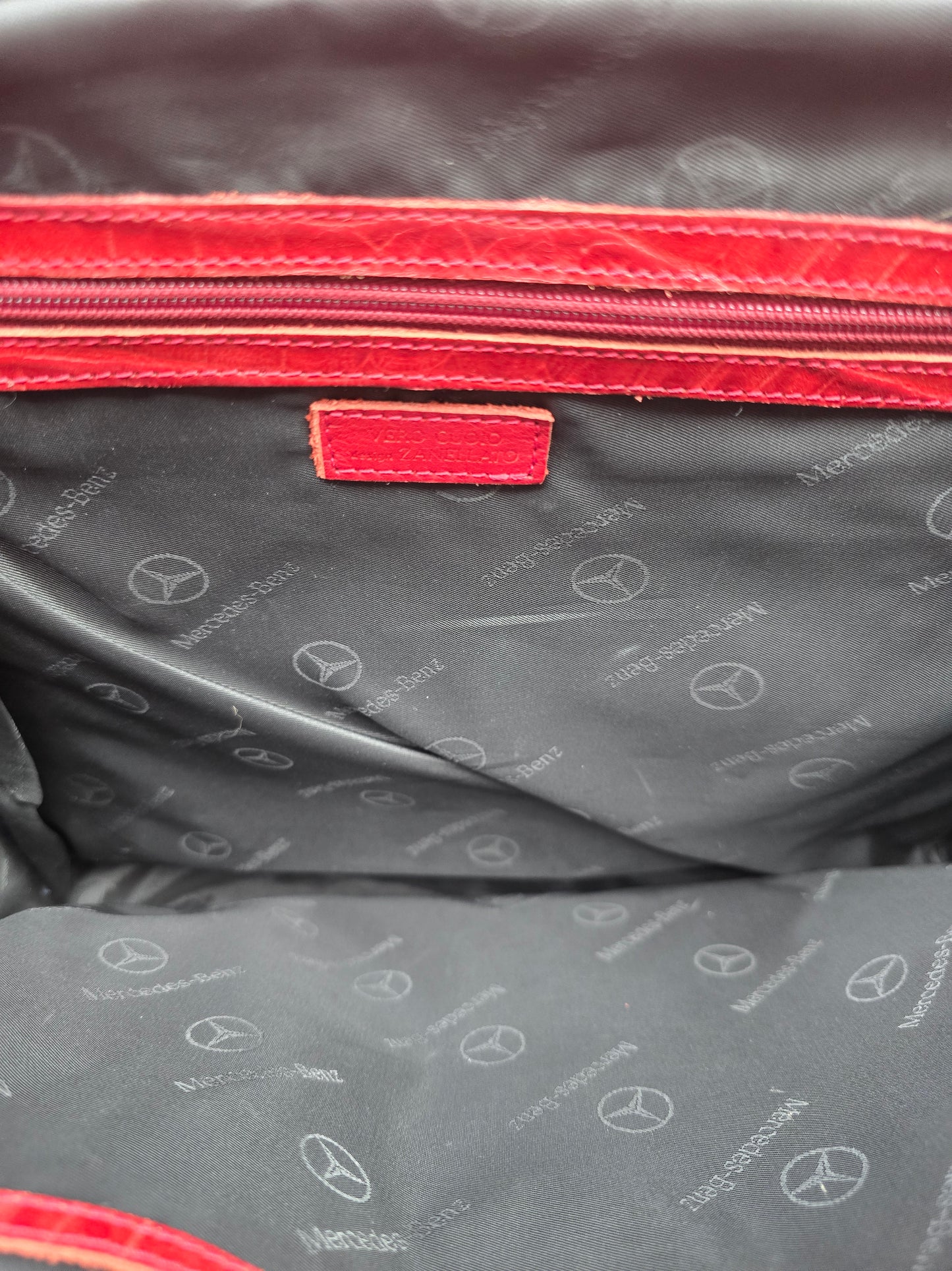 Borsa vintage in cuoio Zanellato per Mercedes