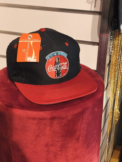 Cappello vintage da baseball Coca Cola anni 80