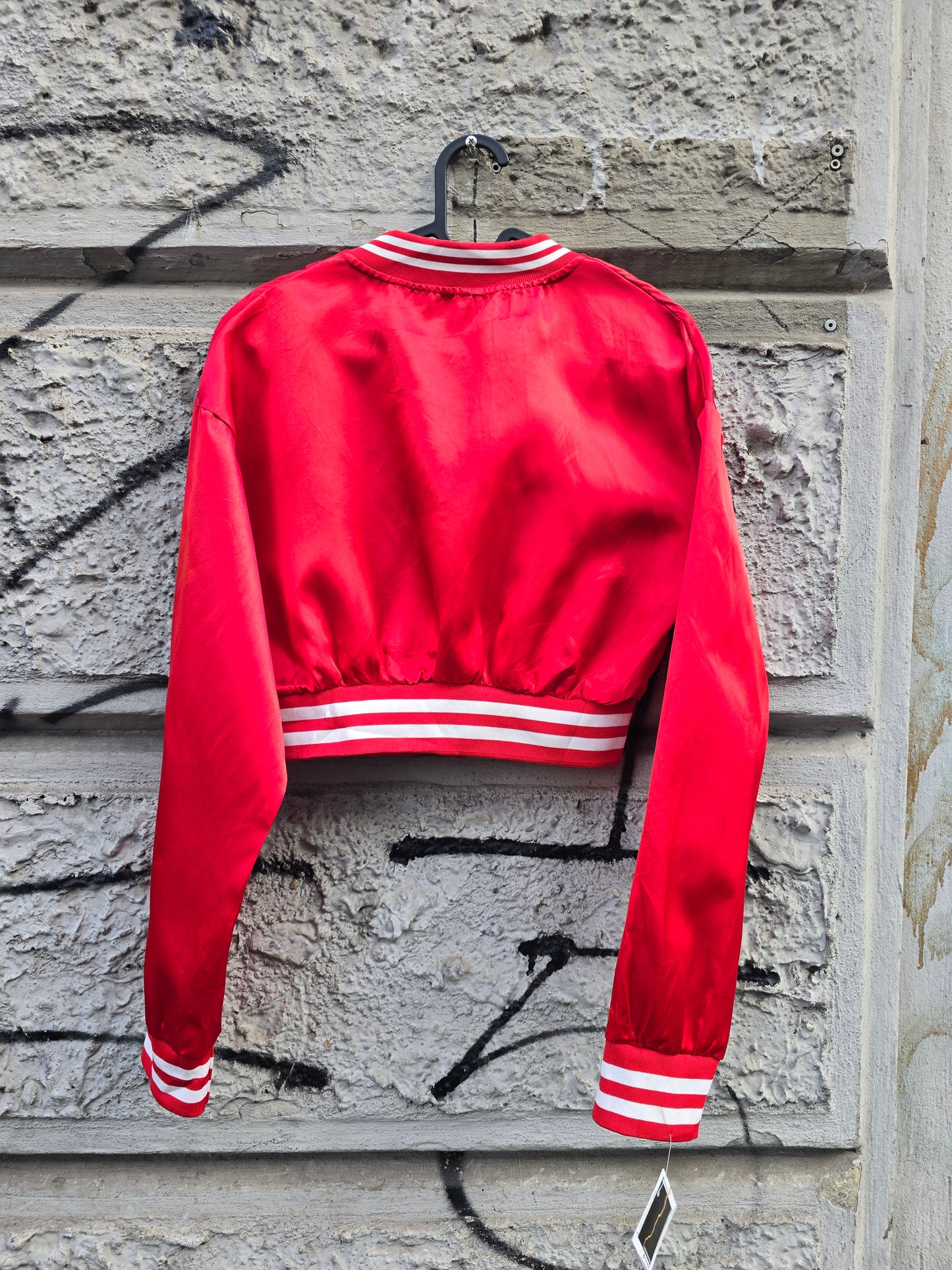 Bomber vintage crop top
