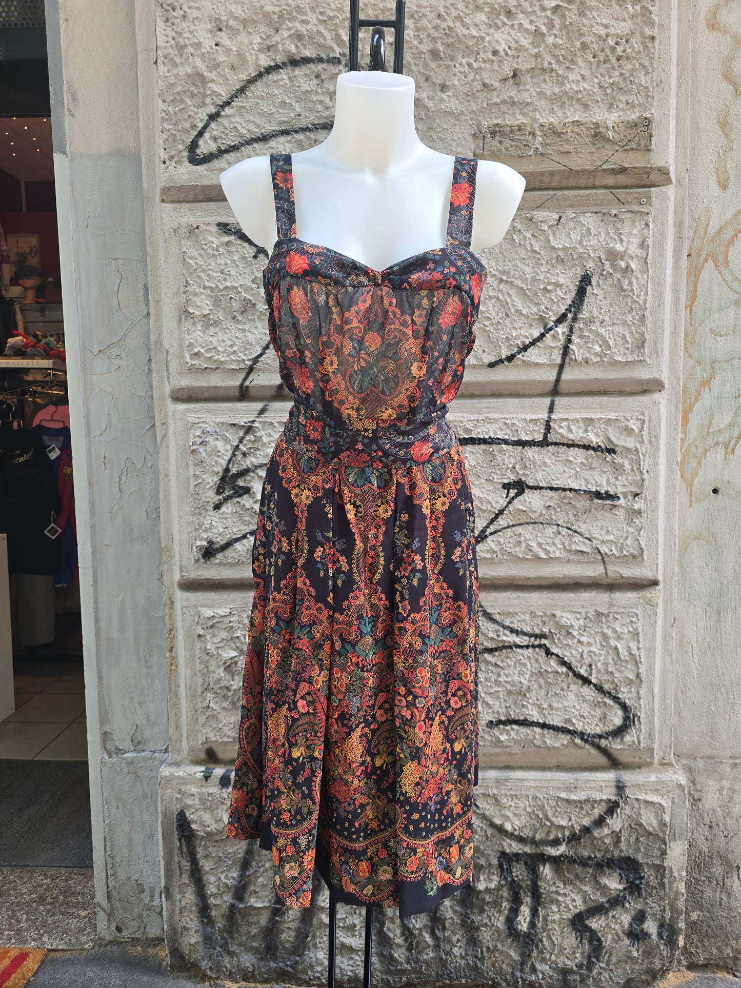 Abito vintage con giacchina