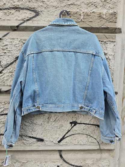 Giacca in denim Turquoise speciali edition