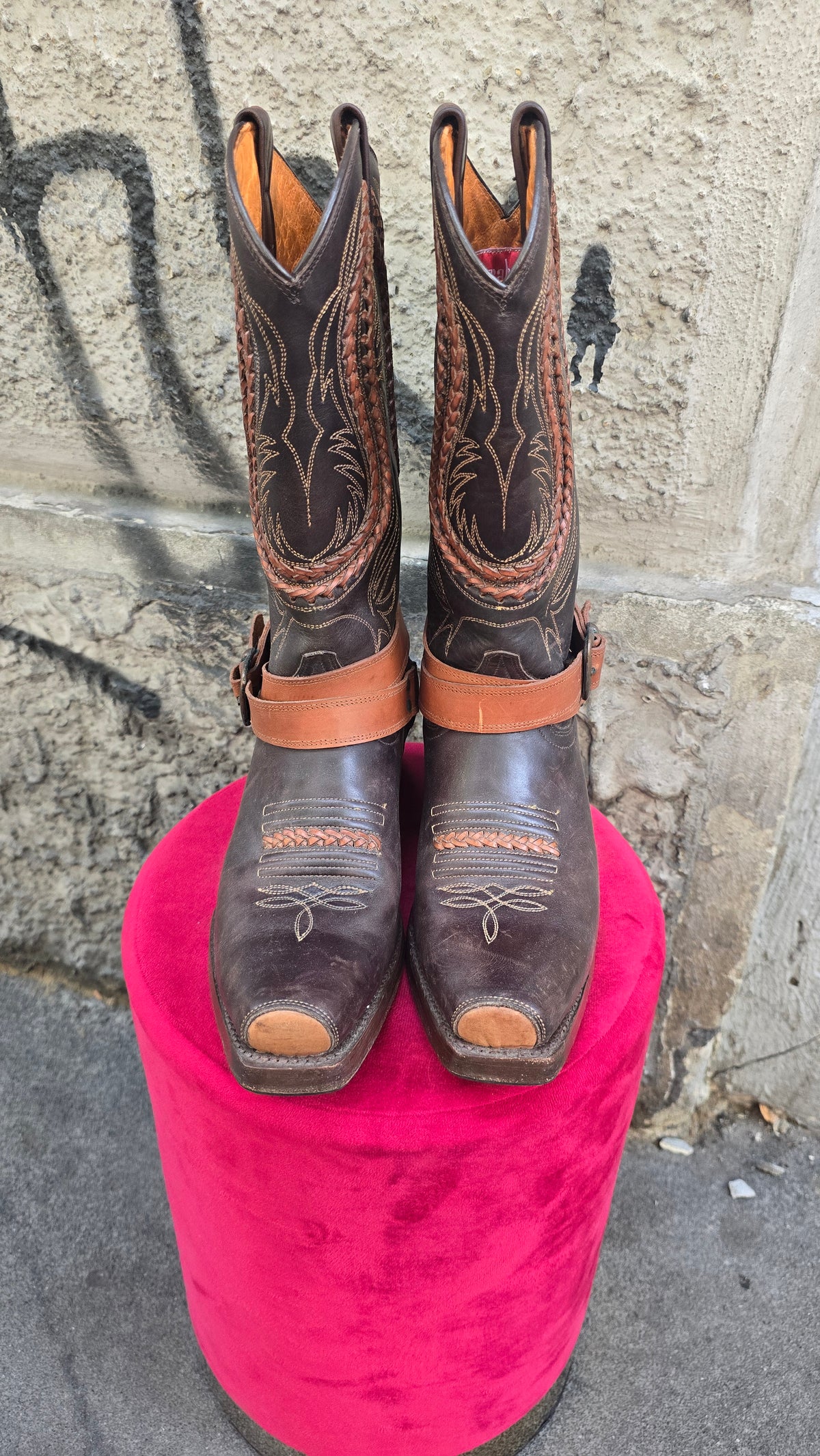 Stivale vintage texano Mezcalero nr 40