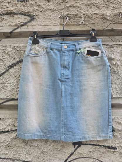 Gonna vintage in denim Gianfranco Ferré