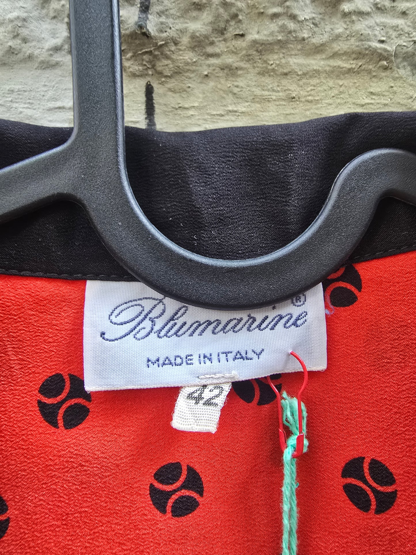 Chemisier vintage in pura seta Blumarine