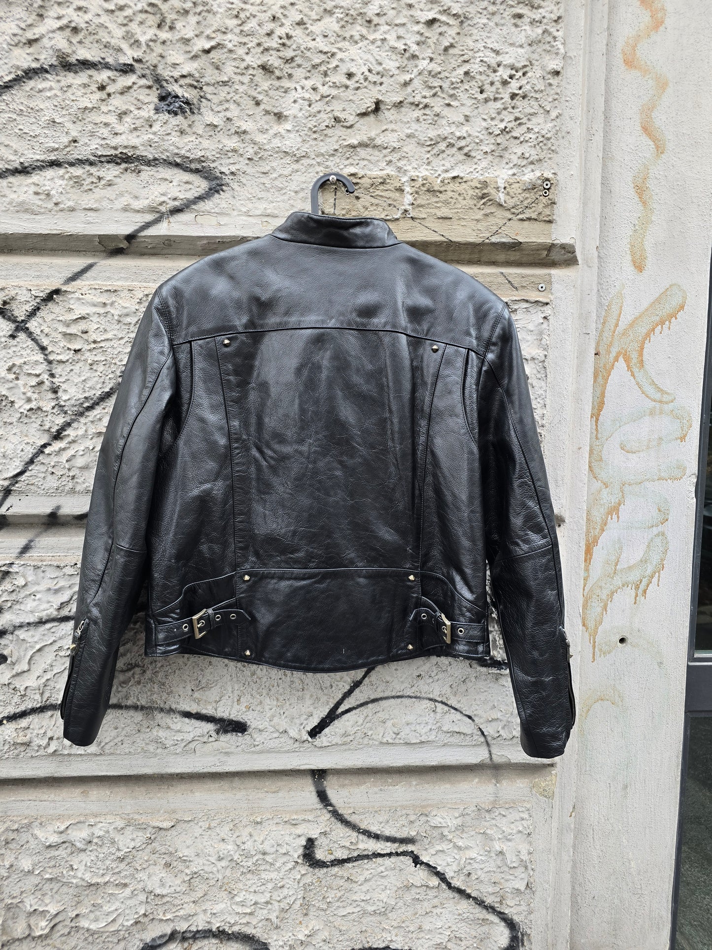 Giacca vintage in vera pelle Harley Davidson