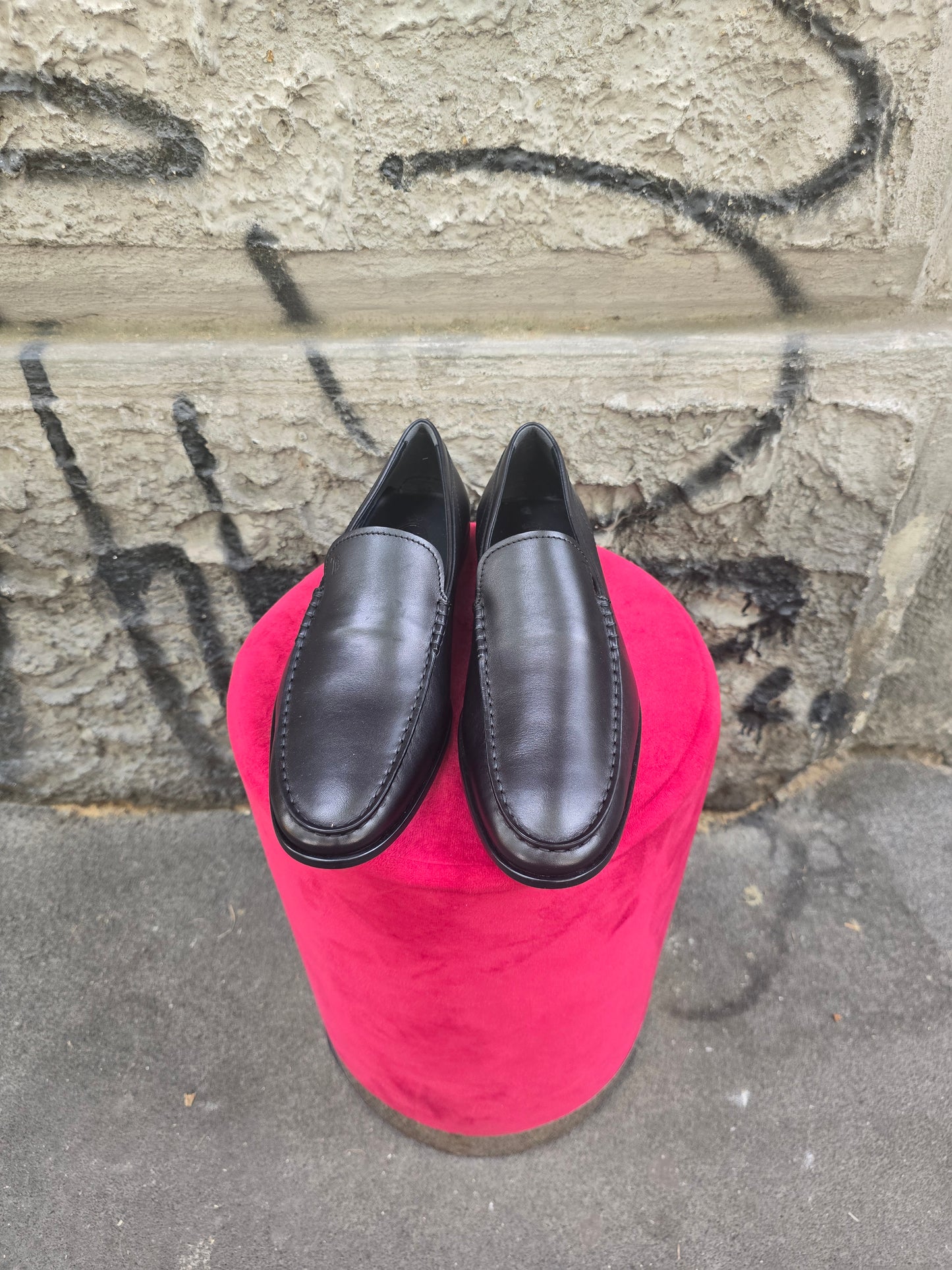Mocassino vintage Tod's taglia 41  nero mai indossato