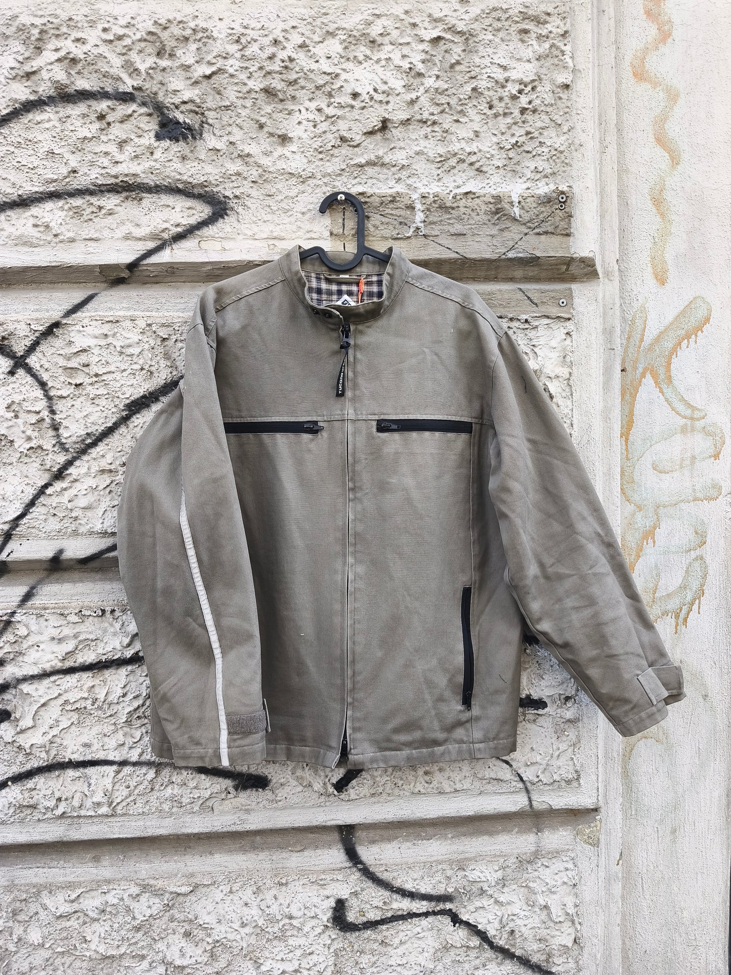 Giacca leggera vintage Custom Banksy by Sismica Vintage
