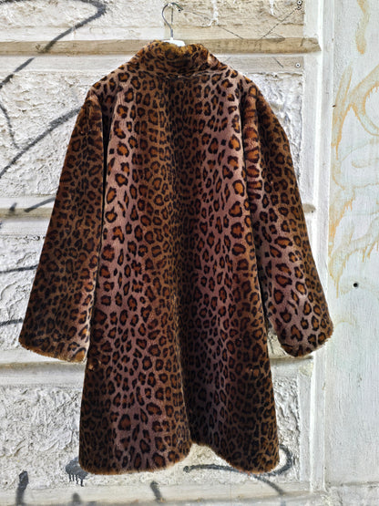 Pelliccia vintage ecologica anni 70