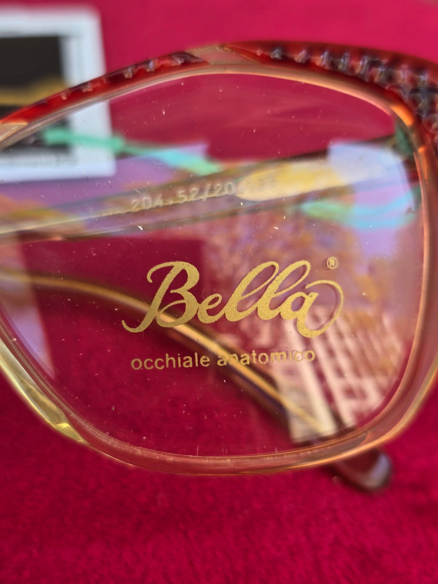 Occhiale vintage mai indossato Bella