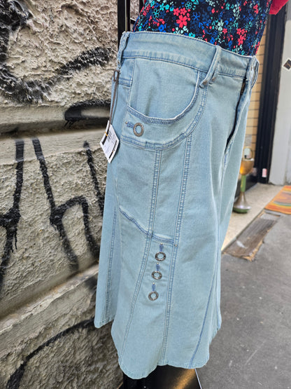 Gonna vintage in jeans