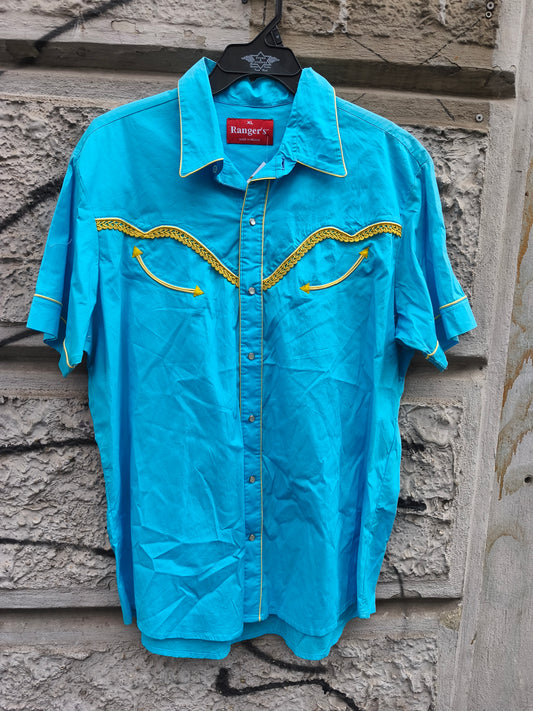 Camicia manica corta vintage cowboy Ranger's