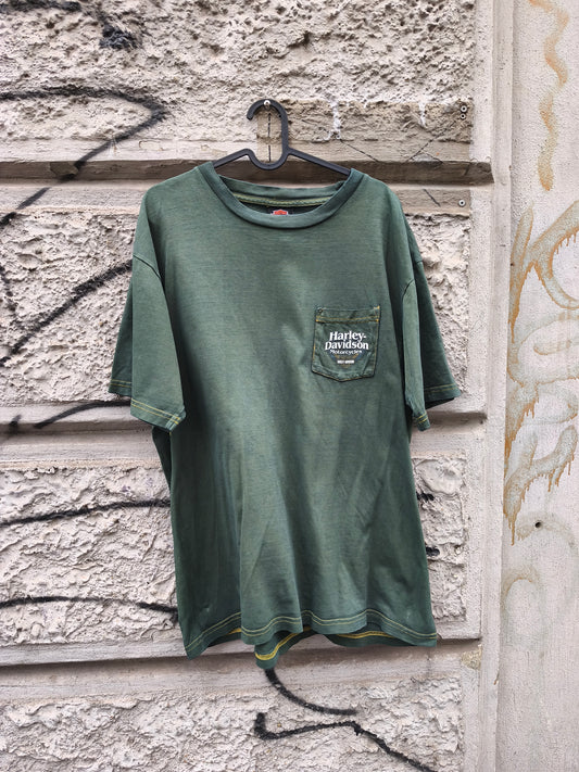 T-shirt Harley Davidson vintage con taschino