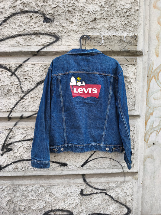 GIACCA IN JEANS LEVI'S PEANUTS - SNOOPY -