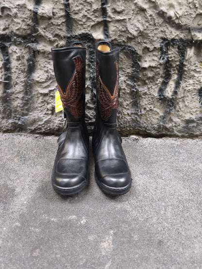 Stivali uomo neri numero 42 Sancho boots vintage nuovi