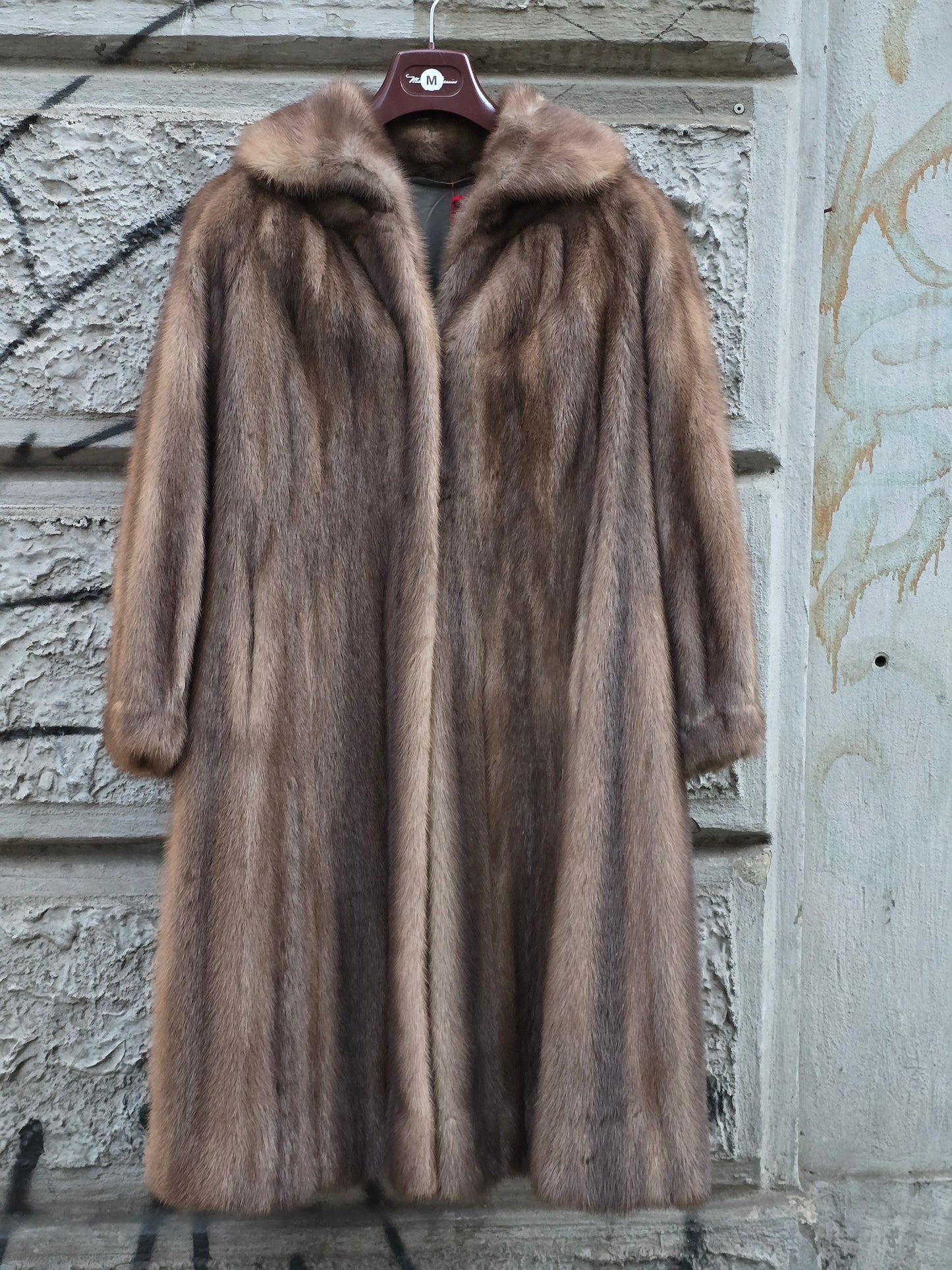 Pelliccia vintage donna in visone