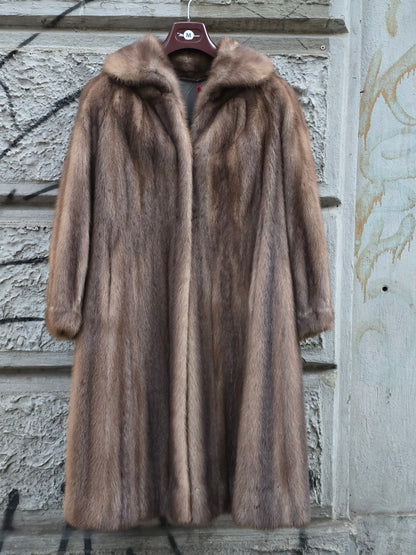 Pelliccia vintage donna in visone