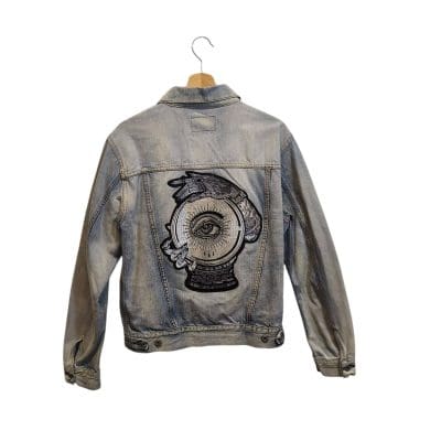 Giacca jeans vintage custom