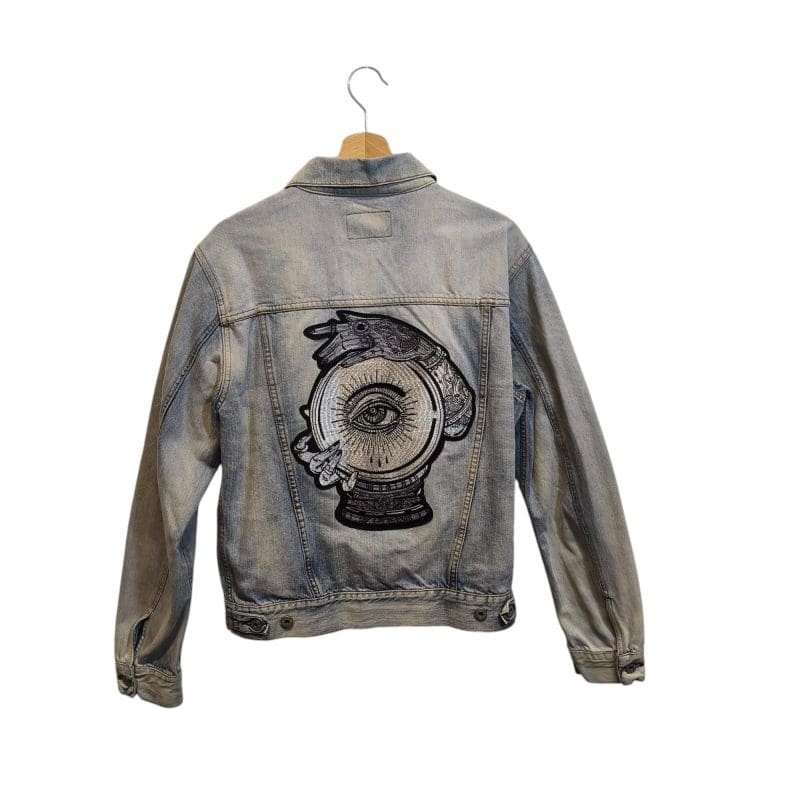 Giacca jeans vintage custom